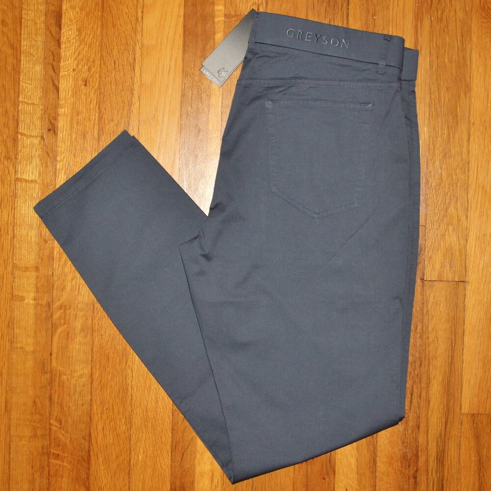 Greyson Amagansett 5 Pocket Golf Trousers Mens 35 36 38 40 Eel Blue